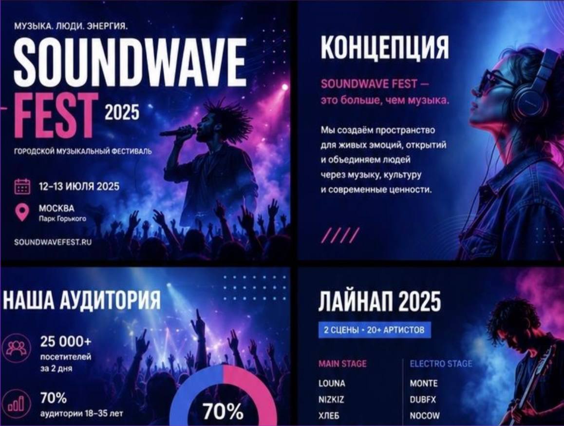 Концепция городского фестиваля — Soundwave Fest